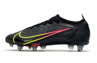 Nike Mercurial Vapor 14 Elite SG-PRO 'Black x Prism' - Black/Cyber Yellow/Off Noir