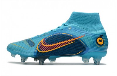 Nike Mercurial Superfly 8 Elite SG Blueprint - Blue/Orange
