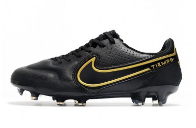 Nike Tiempo Legend 9 Elite FG Shadow - Black/Gold