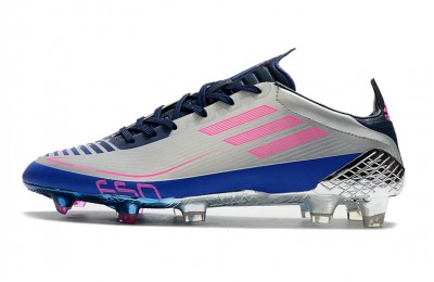 Adidas F50 Adizero X Ghosted FG UCL - Silver/Pink/Blue