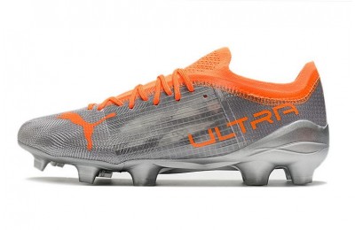 Puma Ultra 1.4 FG/AG Instinct - Diamond Silver/Orange