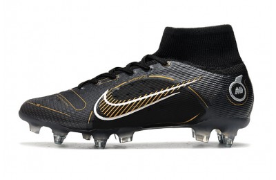 Nike Mercurial Superfly 8 Elite SG Shadow - Black/Gold/Silver