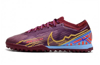Nike Air Zoom Mercurial Vapor 15 Elite TF Kylian Mbappe - Dark Beetroot/Metallic Vivid Gold