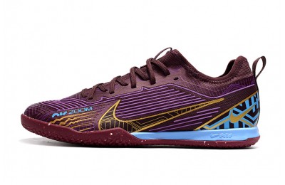 Nike Air Zoom Mercurial Vapor 15 Pro IC Kylian Mbappe - Dark Beetroot/Metallic Vivid Gold