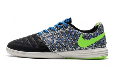 Nike Lunar Gato II IC - Black/Photo Blue/Lime Glow/White