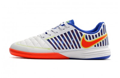 Nike Lunar Gato II IC - White/Blue/Red/Yellow