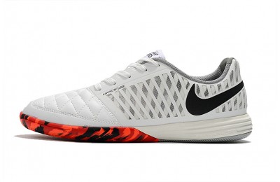 Nike Lunar Gato II IC Platina - White/Black/Red