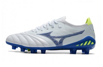 Mizuno Morelia Neo III Beta Japan FG - White/Blue/Volt