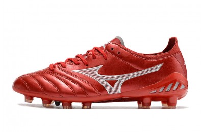 Mizuno Morelia Neo III Passion Red Japan FG - High Risk Red