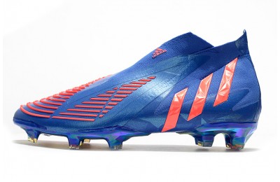 Adidas Predator Edge + FG 'Sapphire Edge' - Blue/Red