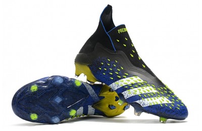 Adidas Predator Freak+ FG - Blue / Core Black / White / Yellow