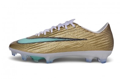 Nike Air Zoom Mercurial Superfly 11 Mbappe Elite FG - Metallic Gold/Green Glow