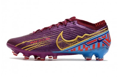 Nike Air Zoom Mercurial Vapor 15 Elite AG KM Mbappe - Dark Beetroot/Metallic Vivid Gold