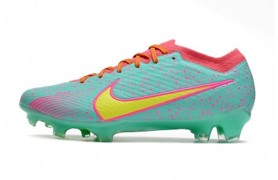 Nike Air Zoom Mercurial Vapor 15 Elite FG - Green/Yellow/Pink