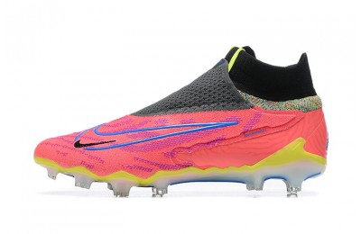 Nike By You Phantom GX Elite DF FG - Red/Blue/Multicolor