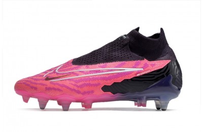 Nike Gripknit Phantom GX Dynamic Fit Elite SG-PRO Anti Clog - Hyper Pink/Black