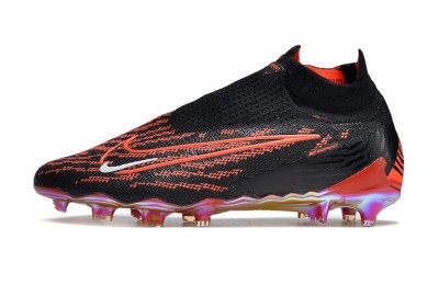 Nike Gripknit Phantom GX Elite Dynamic Fit FG By You - Black/Bright Crimson