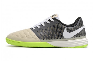 Nike Lunar Gato II IC Indoor Small Sided Pack - Grey/White/Volt