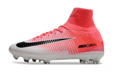 Nike Mercurial Superfly 5 FG Soccer Cleats - Racer Pink/White/Black
