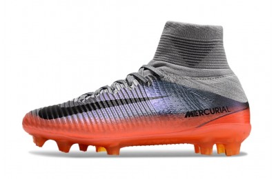 Nike Mercurial Superfly V CR7 Chapter 4 FG - Cool Grey/Orange 