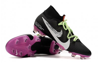 Nike Mercurial Superfly VII Elite FG - Black / White / Purple