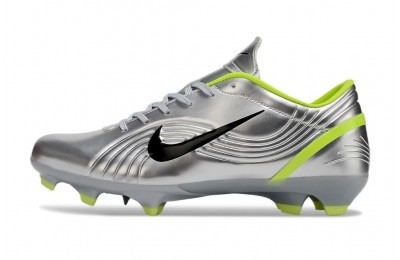 Nike Mercurial Vapor 1 RGN FG Soccer Cleats - Metallic Silver/Volt