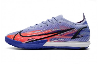 Nike Mercurial Vapor 14 Elite IC Kylian Mbappe KM Flames - Purple/Red/Silver