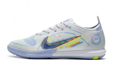 Nike Mercurial Vapor 14 Elite IC The Progress - White Grey/Blue
