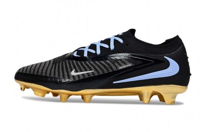 Nike Phantom 6 Elite Low FG By You - Black/Metallic Gold