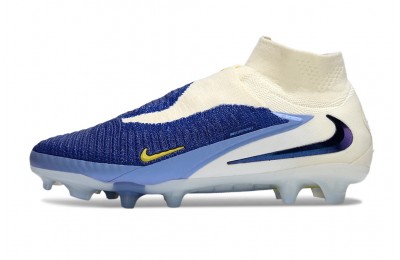 Nike Phantom 6 Fear Nothing Elite High Top FG - Racer Blue/Dark Obsidian