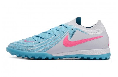 Nike Phantom GX 2 Elite TF Turf Euro - White/Blue/Pink