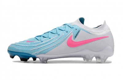 Nike Phantom GX 2 Low Top 2024 Euro Elite FG - Blue/White/Pink