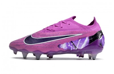 Nike Phantom GX Elite Low-Top SG-PRO Anti Clog Thunder Pack - Purple/White/Black