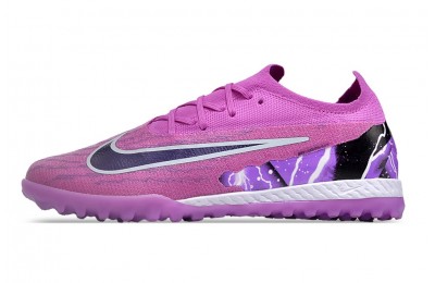 Nike Phantom GX Elite SE TF Turf  Cleats Thunder Pack - Fuchsia Dream/Barely Grape
