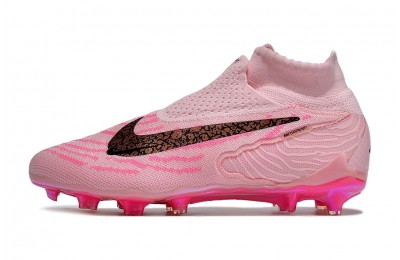 Nike Phantom GX Pink Pack Elite DF FG Soccer Cleats - Pink/Black