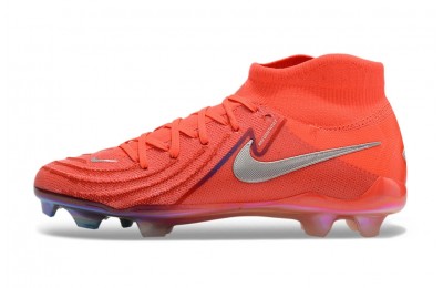Nike Phantom Luna 2 Haaland Elite FG - Bright Crimson/Metallic Silver