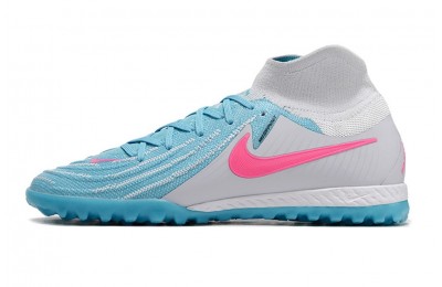 Nike Phantom Luna 2 High Top Turf Euro 2024 - Blue/White/Pink