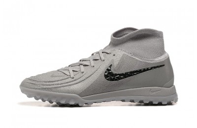 Nike Phantom Luna 2 Rising Gem Elite TF Turf Soccer Cleats - Grey/Black