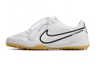 Nike React Tiempo Legend 9 Pro TF - White/Blackened Blue/Brown