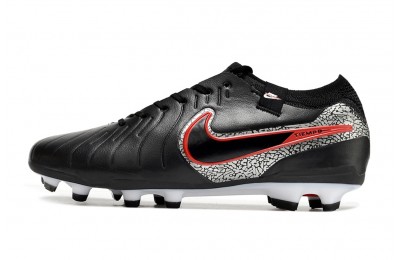 Nike Tiempo Legend 10 Elite FG AJ Pack - Black/Red/White