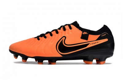 Nike Tiempo Legend 10 Elite FG - Orange/Black