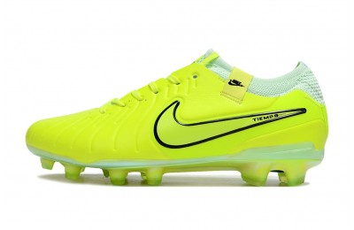 Nike Tiempo Legend 10 Elite FG - Volt/Black/Green