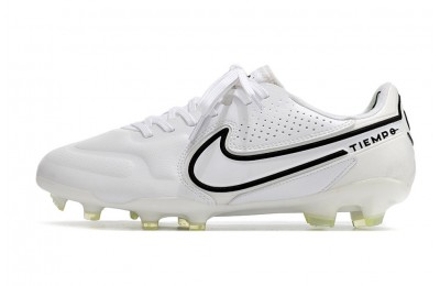 Nike Tiempo Legend 9 Elite FG - Milk White/Black/Volt