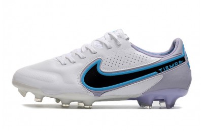 Nike Tiempo Legend 9 Elite FG - White/Black/Blue