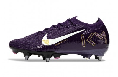 Nike Zoom Mercurial Mbappe Vapor 16 Elite SG Sofg Ground - Purple/White/Gold