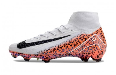 Nike Zoom Mercurial Superfly 10 Elite FG Safari Pack - Grey/Orange/Multicolor