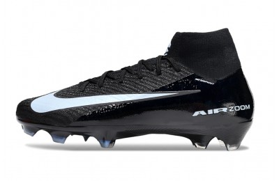 Nike Zoom Mercurial Superfly 10 Elite FG Shadow Pack - Black/Ice Blue