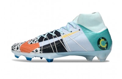  Nike Zoom Mercurial Superfly 10 What The CR7 Elite FG - Blue/Multicolor 