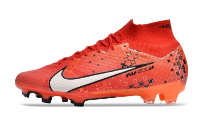 Nike Zoom Mercurial Superfly 9 Elite FG Dream Speed 7 - Bright Crimson/White/Black