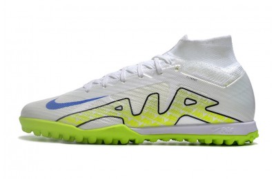 Nike Zoom Mercurial Superfly 9 Elite TF Turf - White/Green/Volt